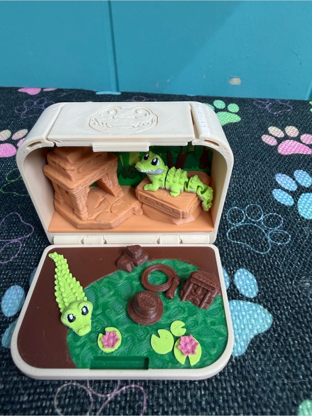 Mini Reptile Habitat Playset - Green